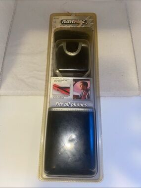 Black Seatbelt holder Flip Phone Holder Case - Fits some Phones